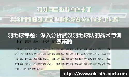 羽毛球专题：深入分析武汉羽毛球队的战术与训练策略